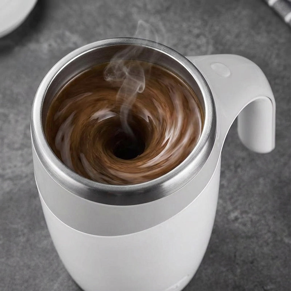 Rechargeable Self-Stirring Mug