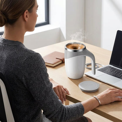 Rechargeable Self-Stirring Mug